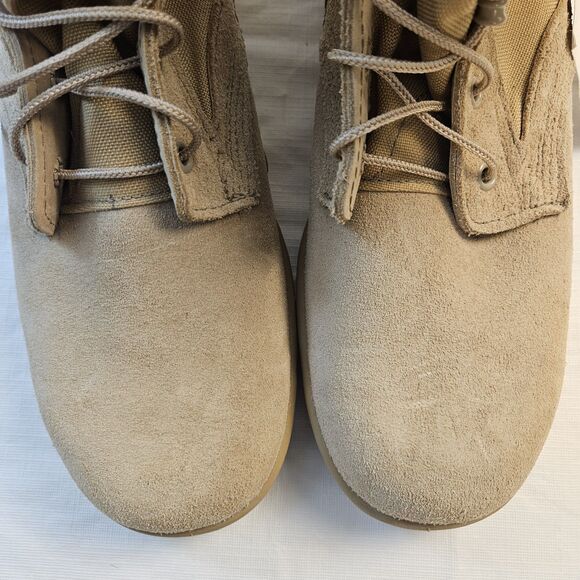 New McRae Mil-Spec Hot Weather Army Combat Coyote Boot 9W Vibram Sierra outsole - Picture 11 of 13
